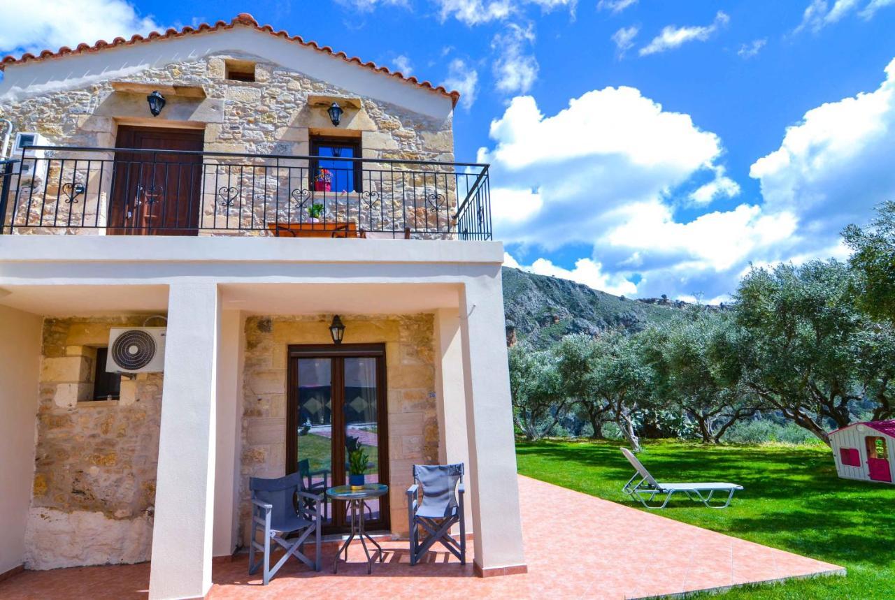 Villa Anastasia Luxe With Top Wifi, Bbq & Amazing Views Kissamos Bagian luar foto