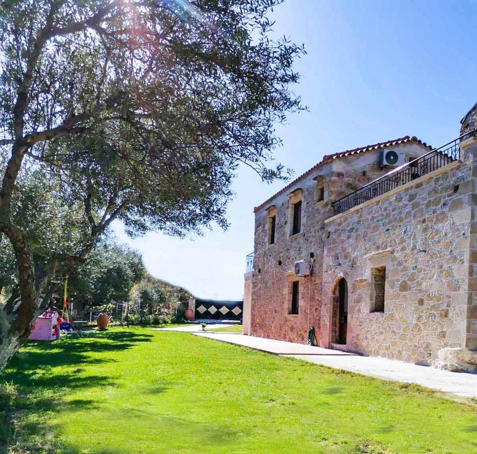 Villa Anastasia Luxe With Top Wifi, Bbq & Amazing Views Kissamos Bagian luar foto
