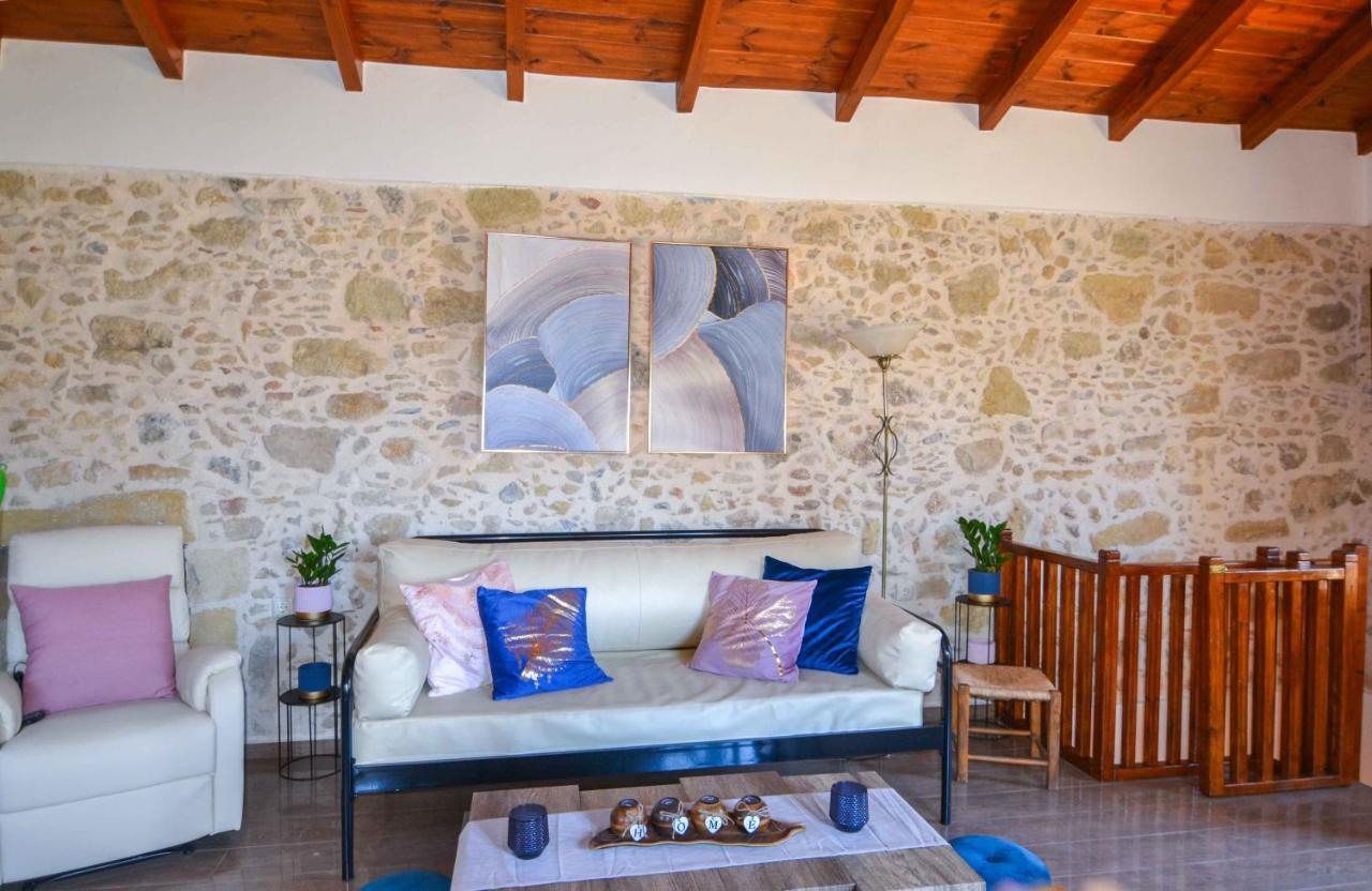 Villa Anastasia Luxe With Top Wifi, Bbq & Amazing Views Kissamos Bagian luar foto