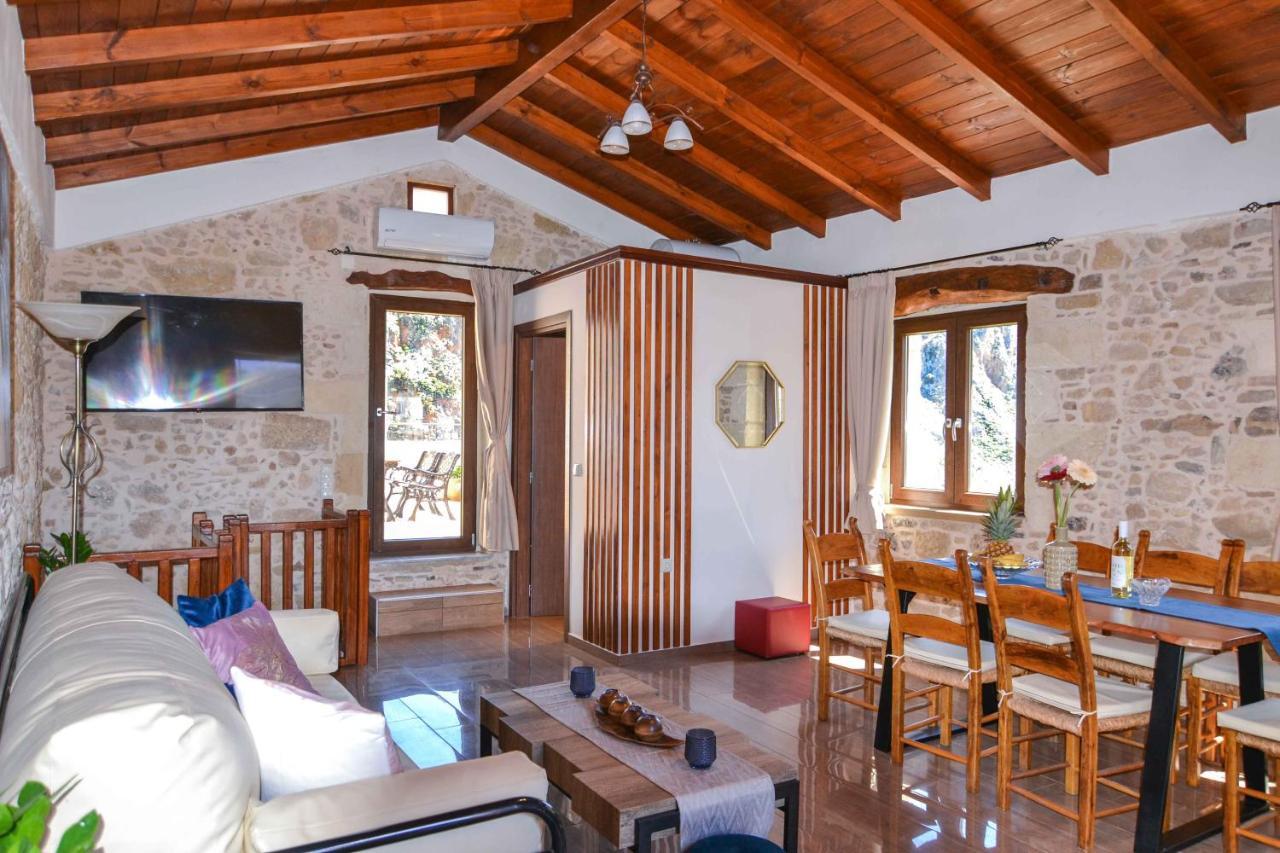 Villa Anastasia Luxe With Top Wifi, Bbq & Amazing Views Kissamos Bagian luar foto