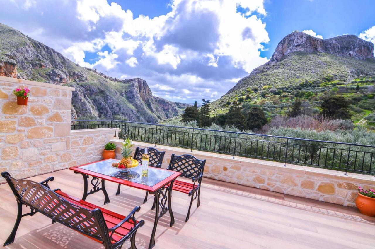 Villa Anastasia Luxe With Top Wifi, Bbq & Amazing Views Kissamos Bagian luar foto